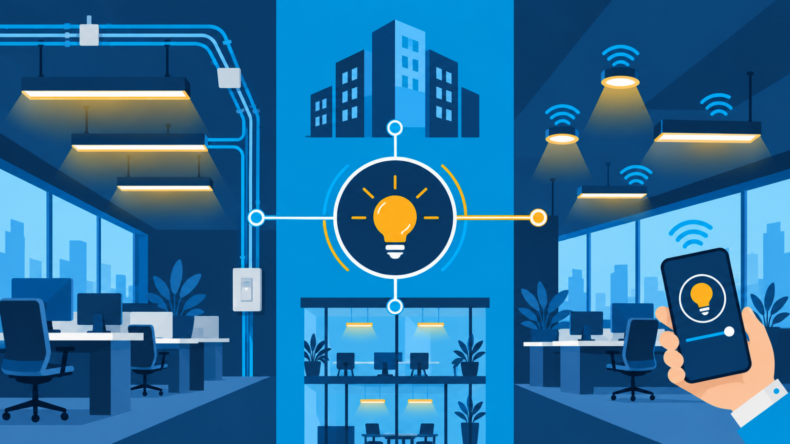 Wired versus Wireless lichtsturing: wat kies je?